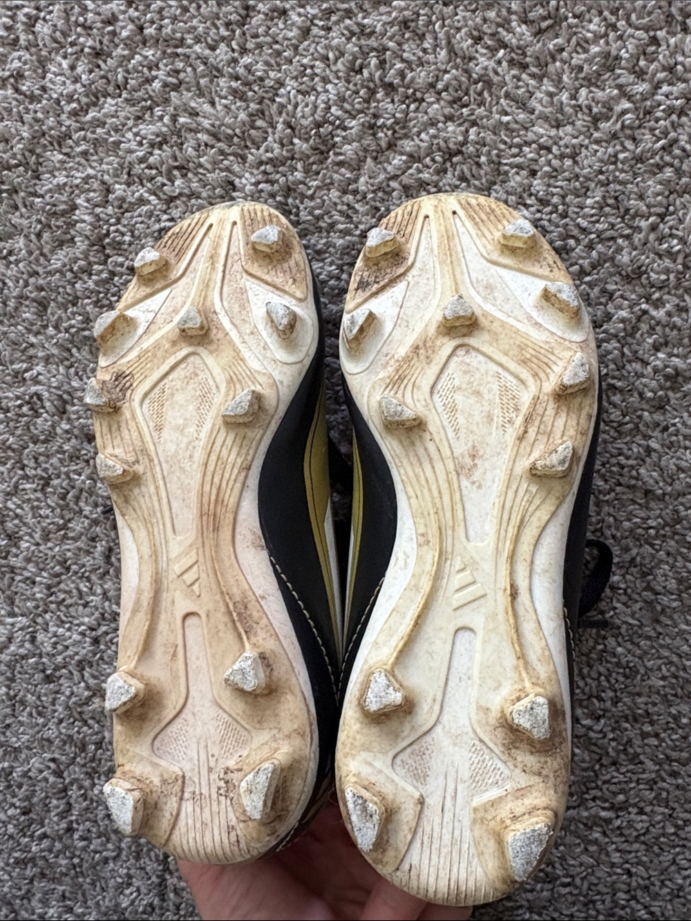 Adidas Kids Gold and Black Messi F50 Soccer Cleats - Picture 5 of 5